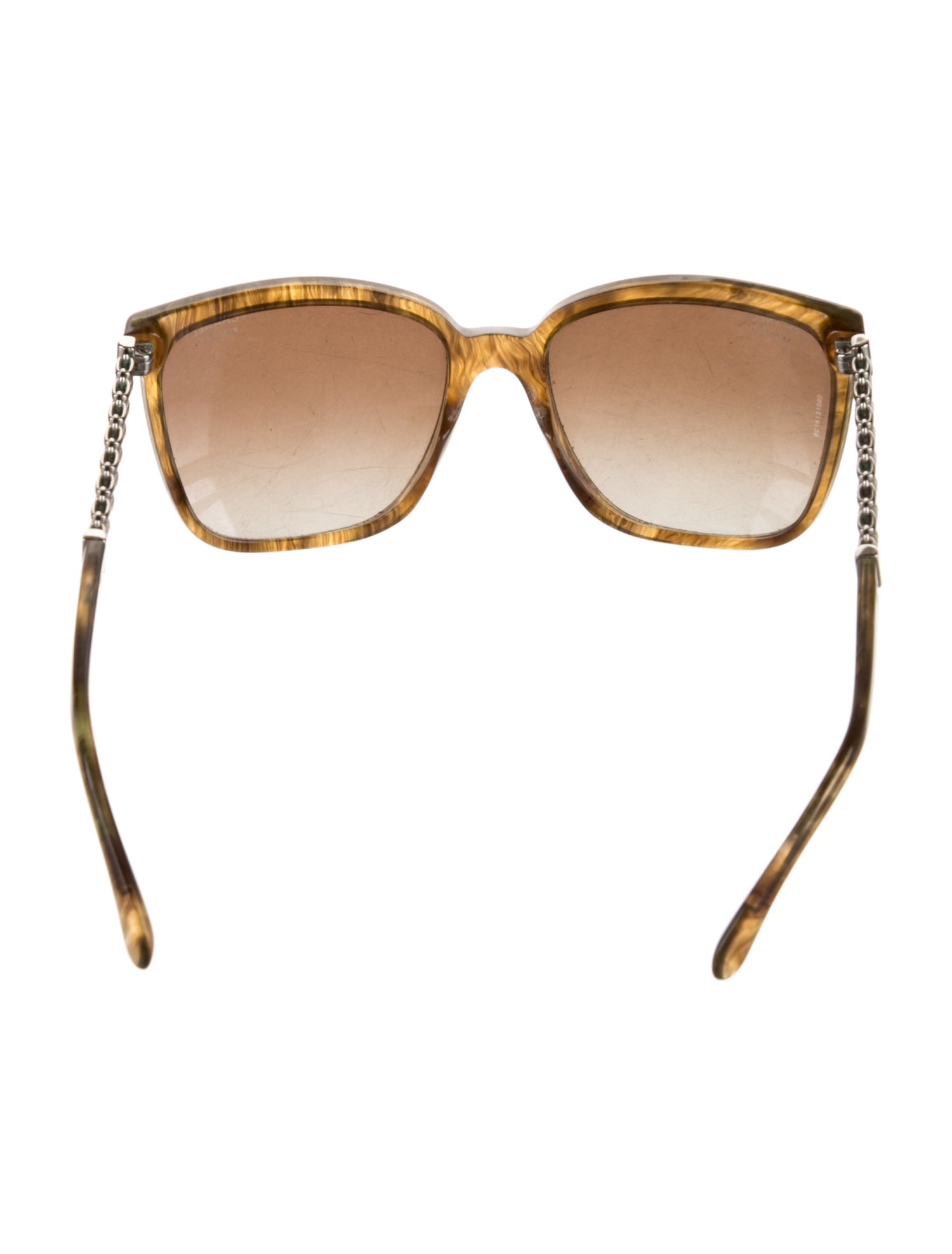 Chanel Interlocking CC Logo Oversize Sunglasses