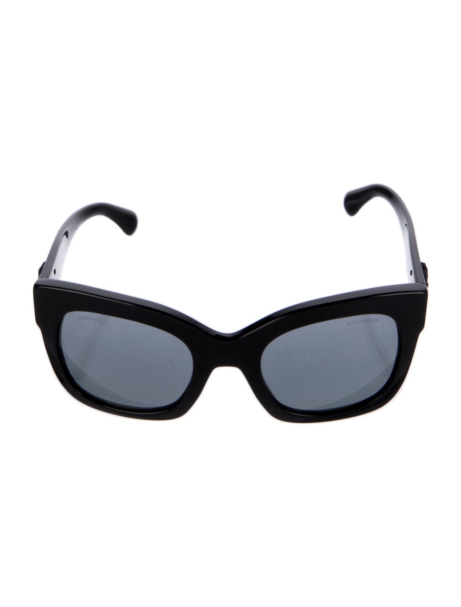 Chanel Interlocking CC Logo Wayfarer Sunglasses