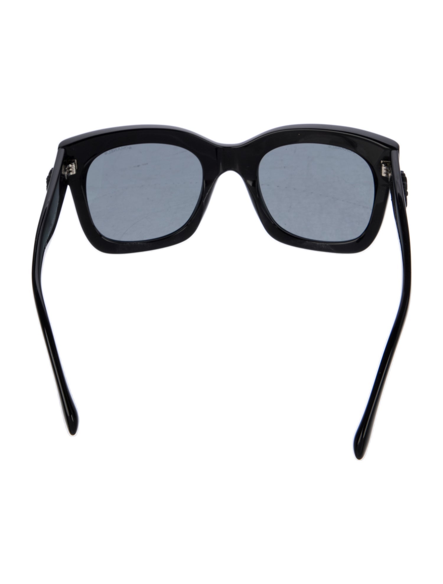 Chanel Interlocking CC Logo Wayfarer Sunglasses