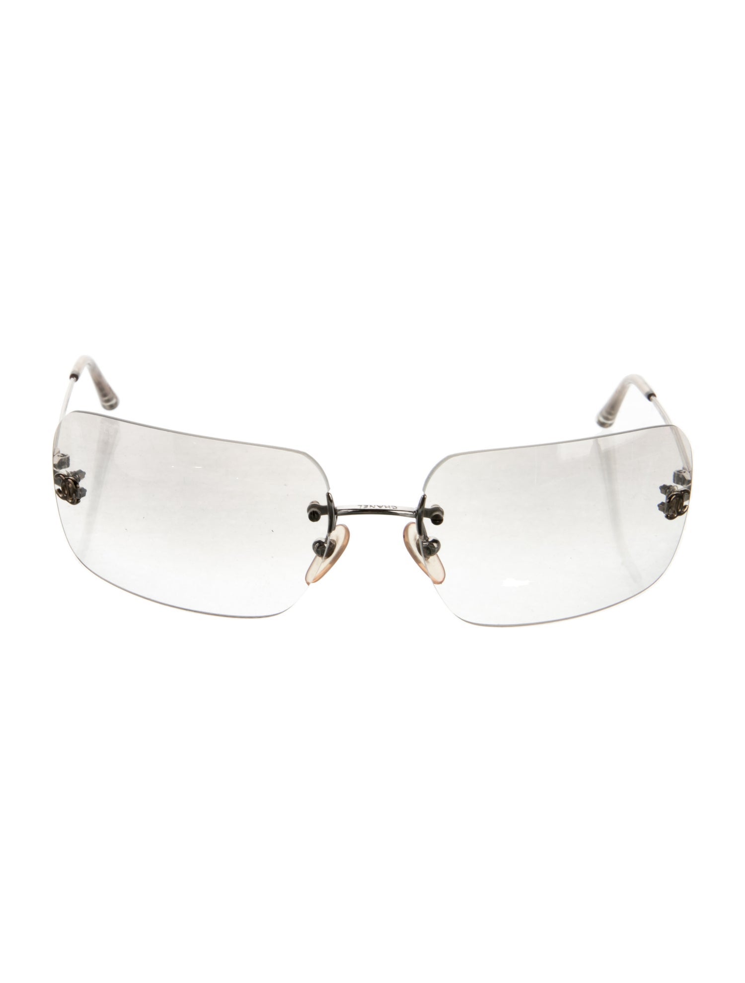 Chanel Vintage Interlocking CC Logo Sunglasses