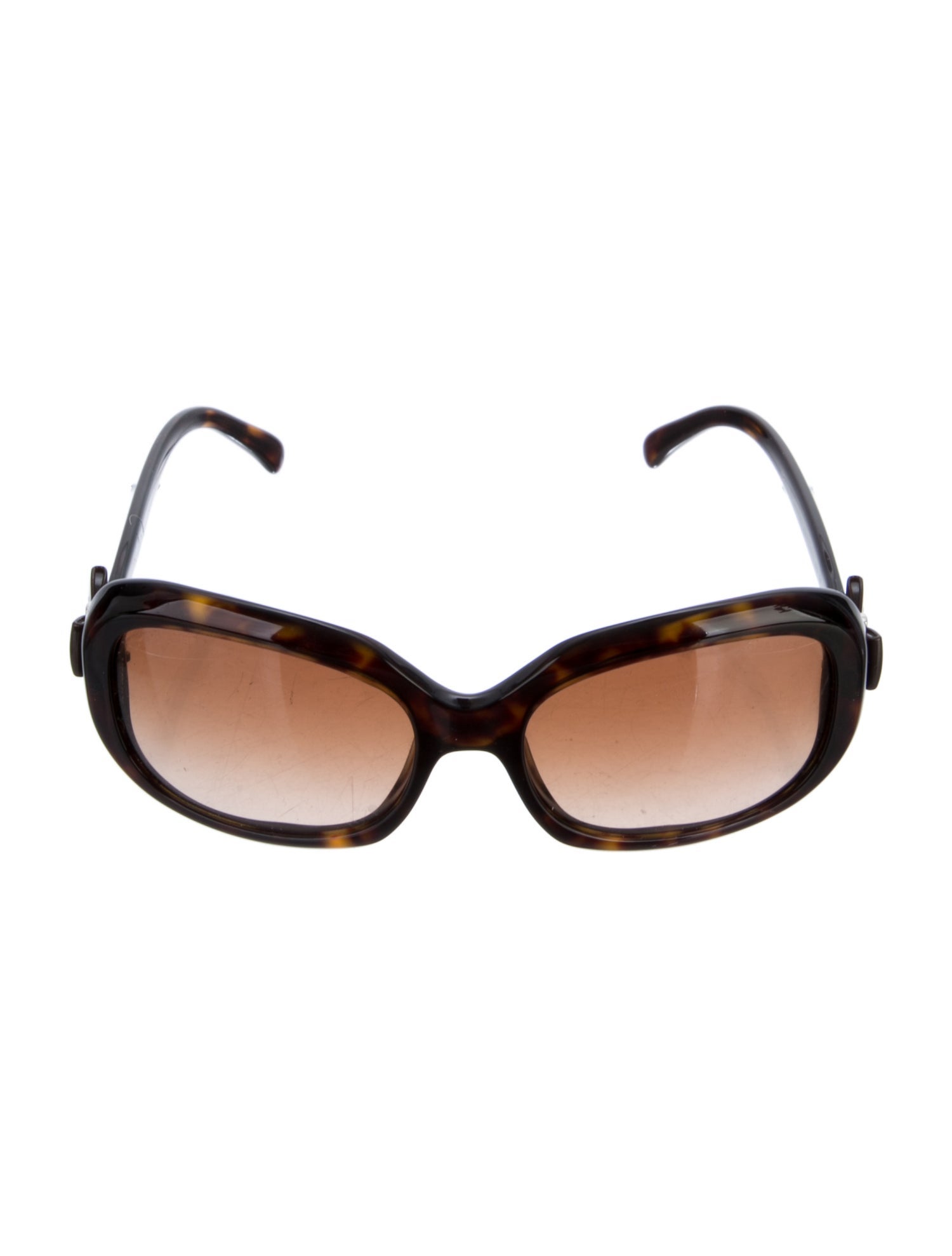 Chanel Interlocking CC Logo Oversize Sunglasses