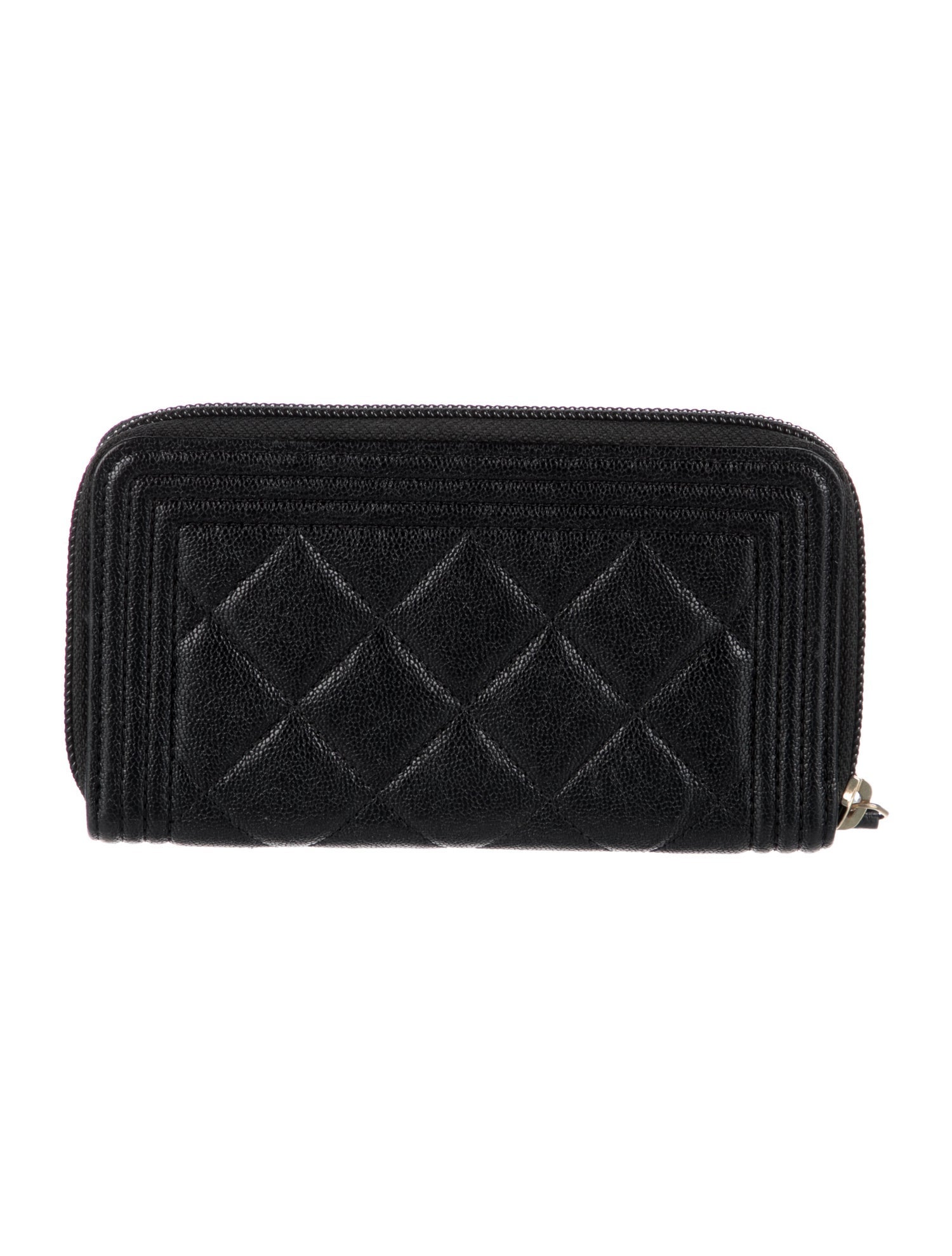 Chanel 2018-2019 Medium Boy Zip Around Wallet