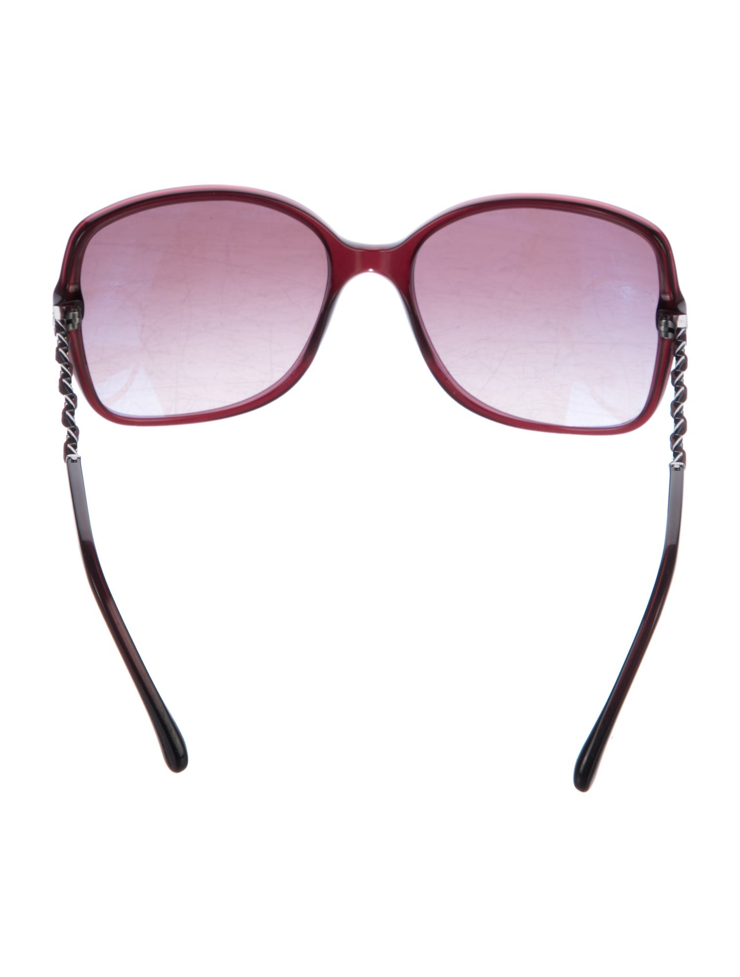 Chanel Interlocking CC Logo Oversize Sunglasses