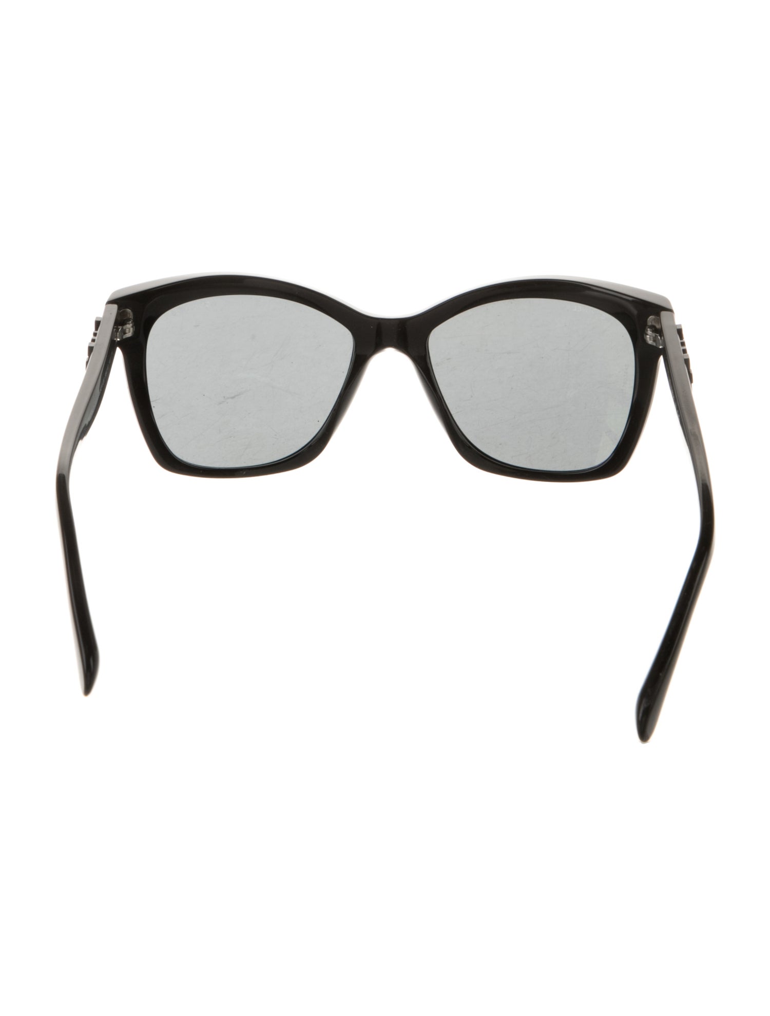 Chanel Boy Brick Interlocking CC Logo Sunglasses
