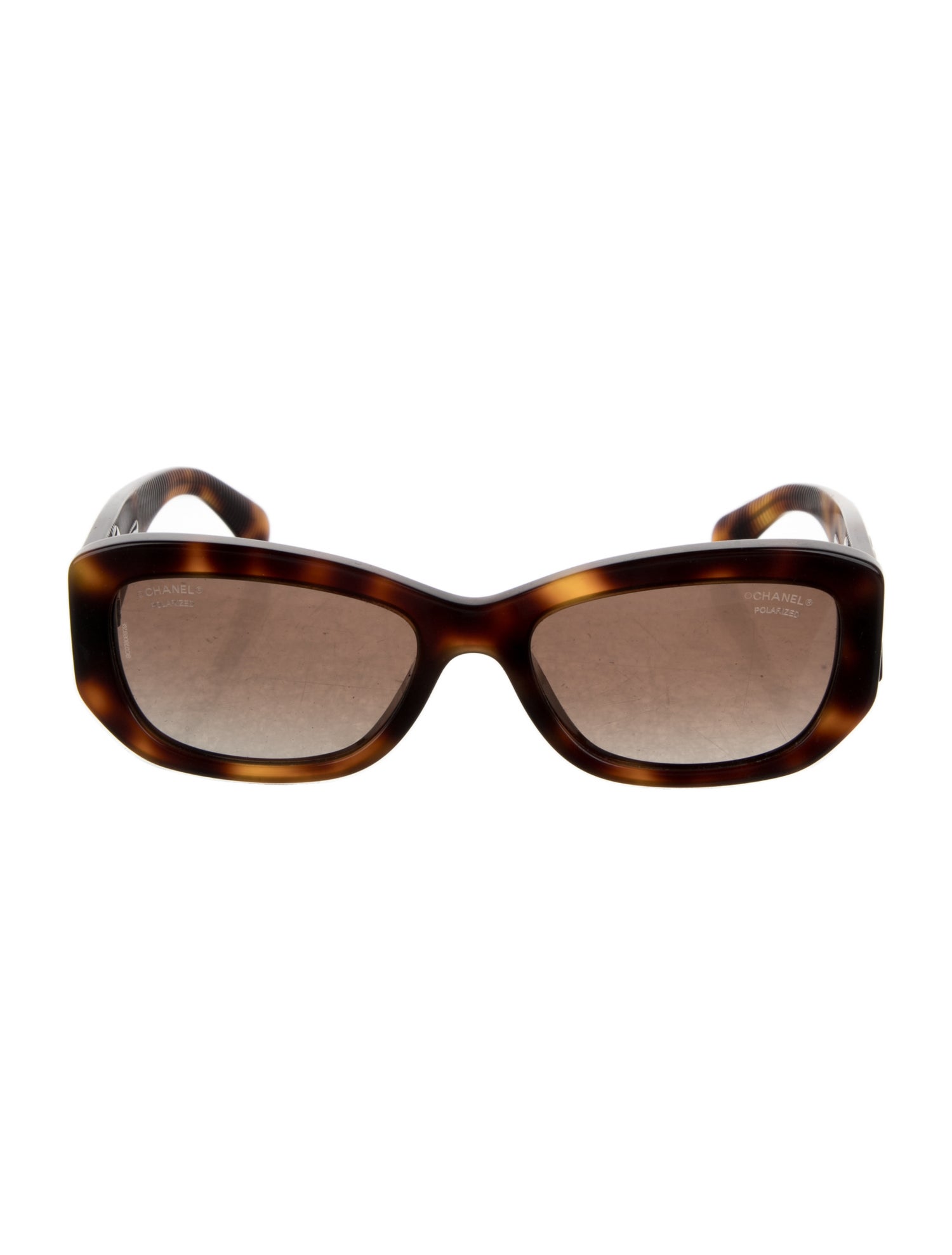 Chanel Interlocking CC Logo Square Sunglasses