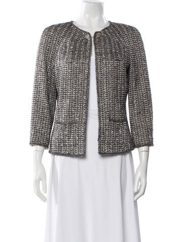 Pre-owned Chanel Vintage 2006 Evening Jacket In Black