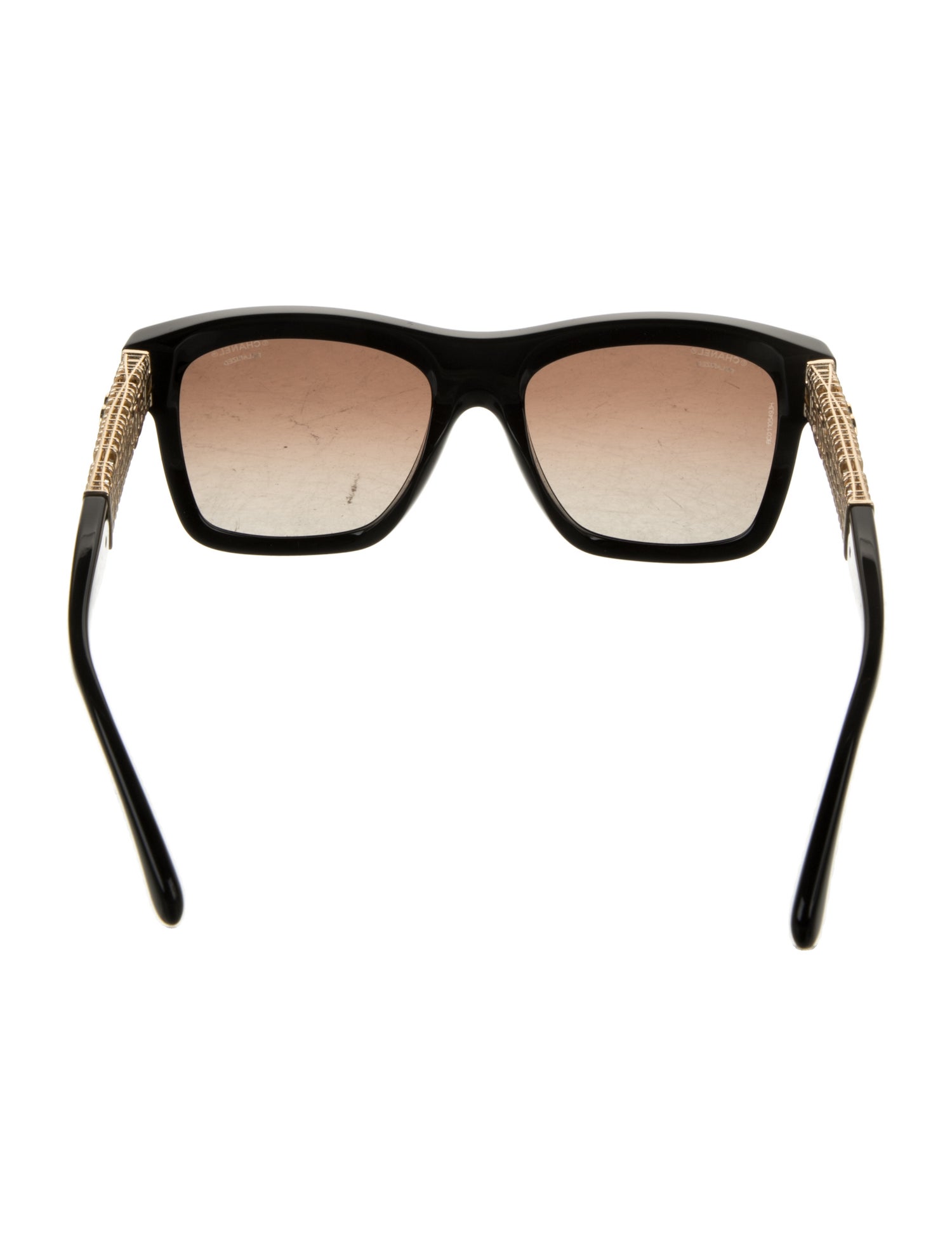 Chanel Interlocking CC Logo Square Sunglasses