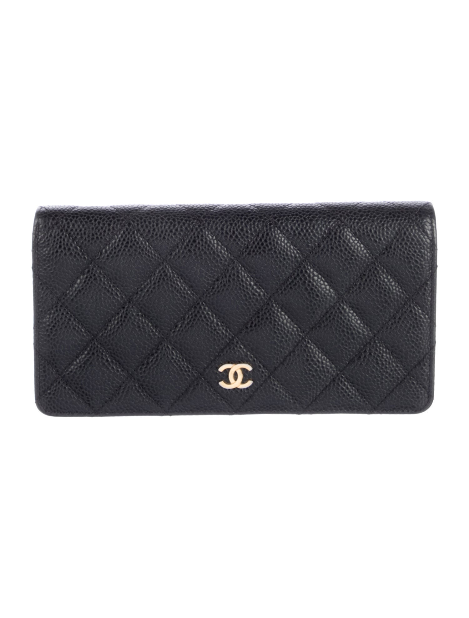 Chanel 2014 Interlocking CC Logo Bifold Wallet