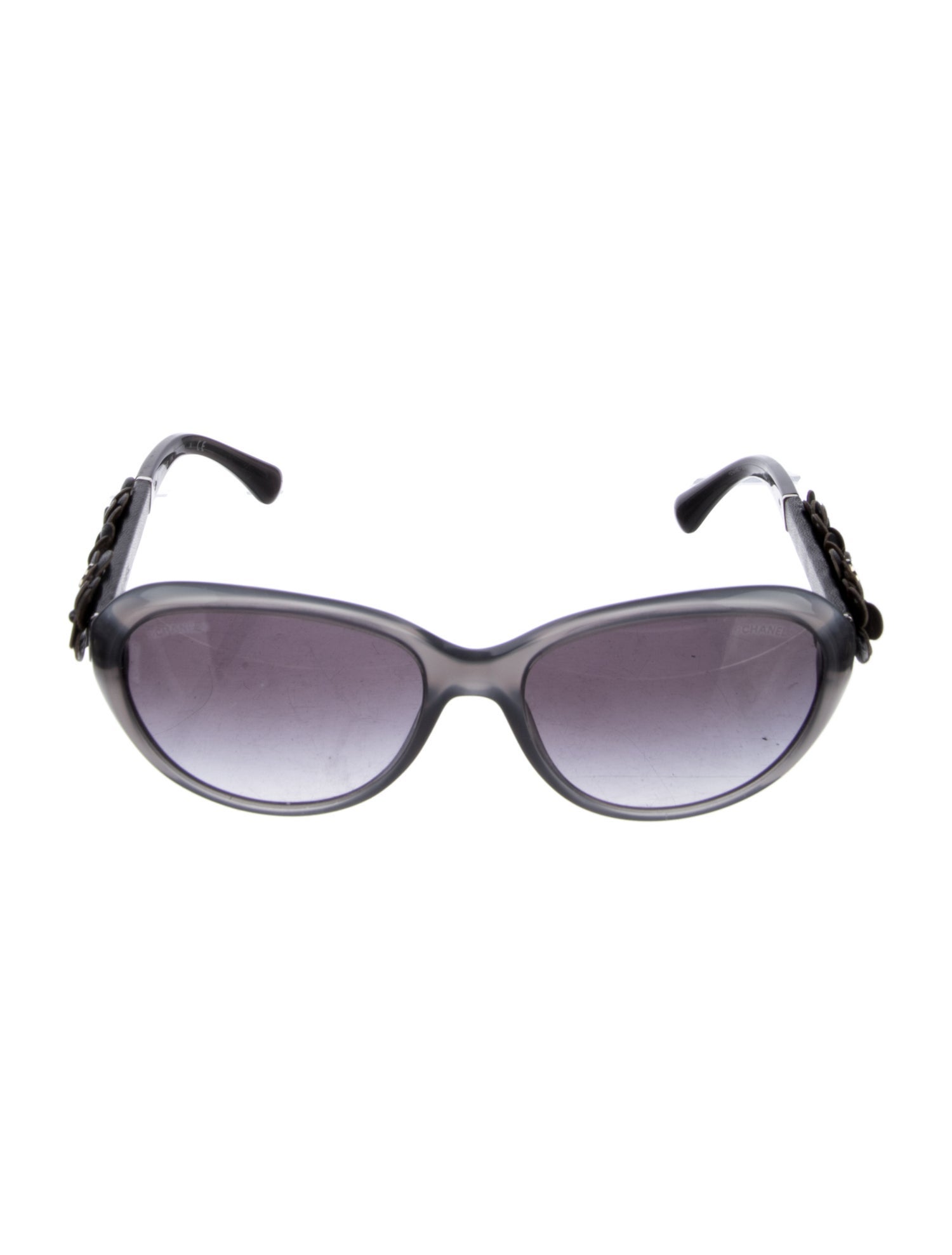 Chanel Interlocking CC Logo Cat-Eye Sunglasses