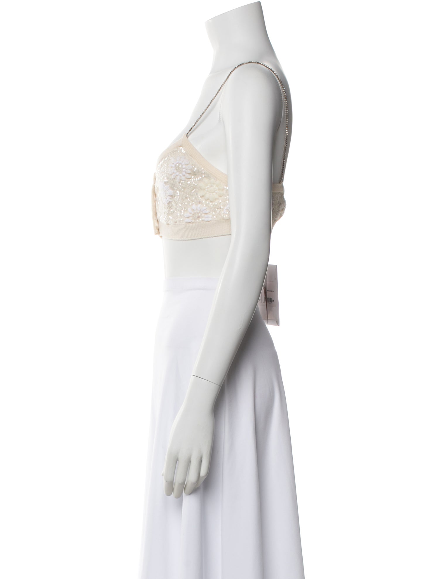 Chanel 2021 Cashmere Crop Top w/ Tags