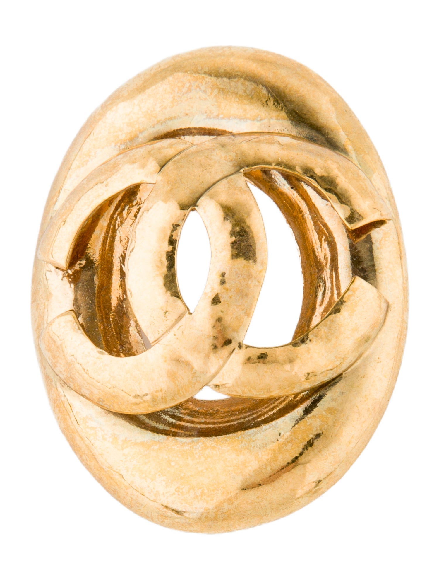 Chanel Vintage CC Brooch