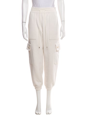 Pre-owned Chanel Cashmere Sweatpants In Neutral
