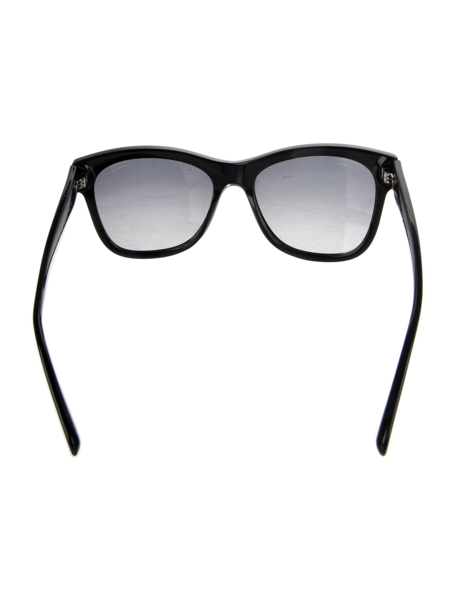 Chanel Interlocking CC Logo Wayfarer Sunglasses