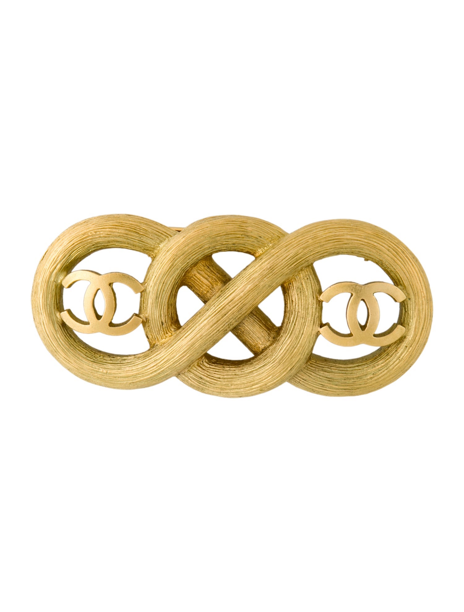 Chanel Vintage Infinity CC Brooch
