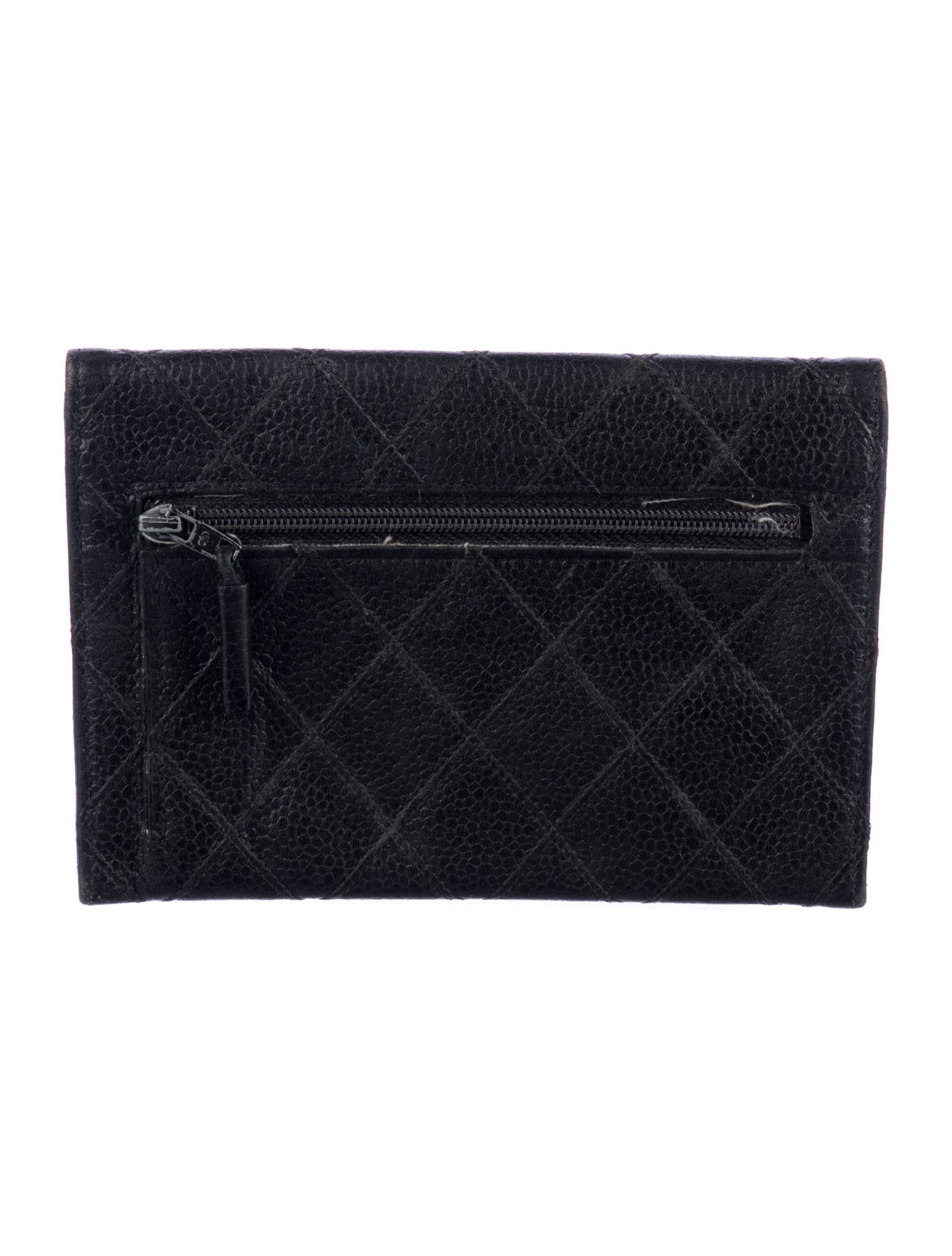 Chanel Interlocking CC Logo Wallet