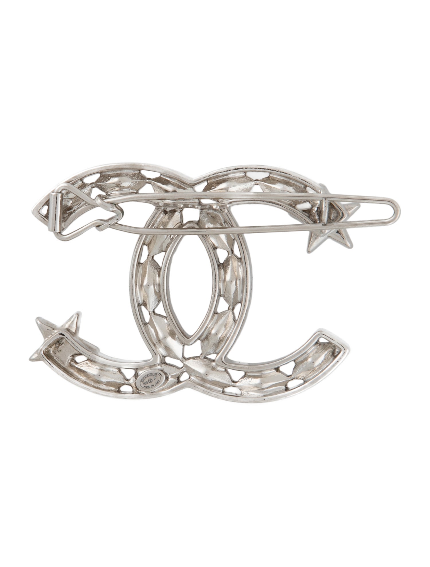 Chanel Crystal Starfall CC Hair Clip w/ Tags