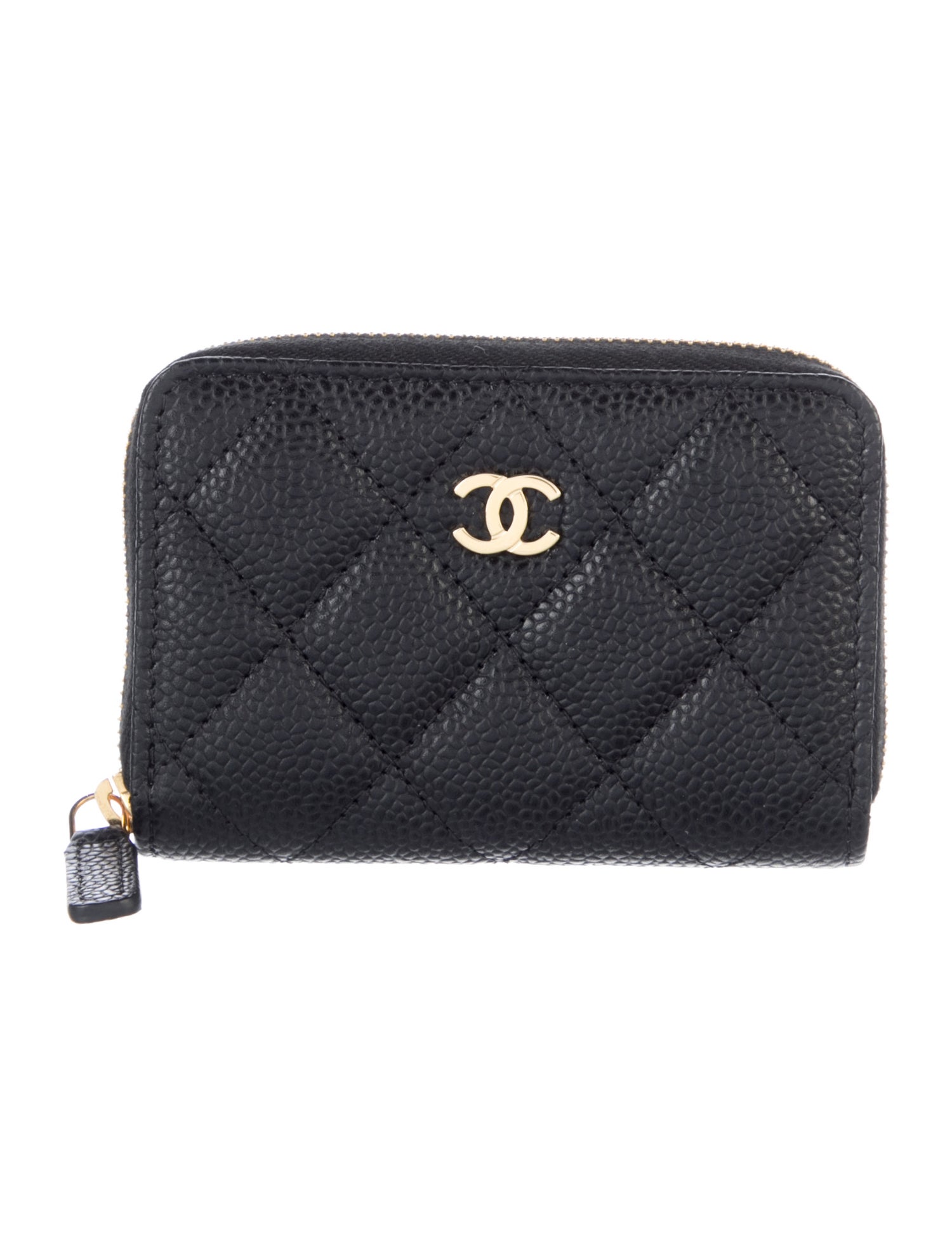 Chanel Interlocking CC Logo Coin Pouch