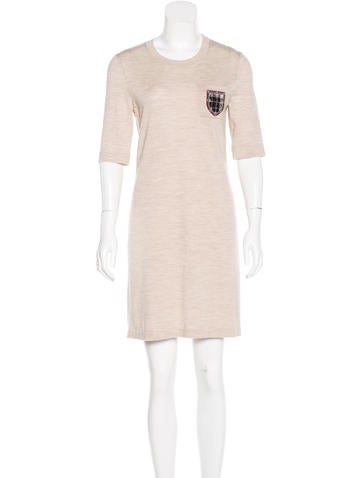 Chanel Paris-Edinburgh Wool Knit Dress