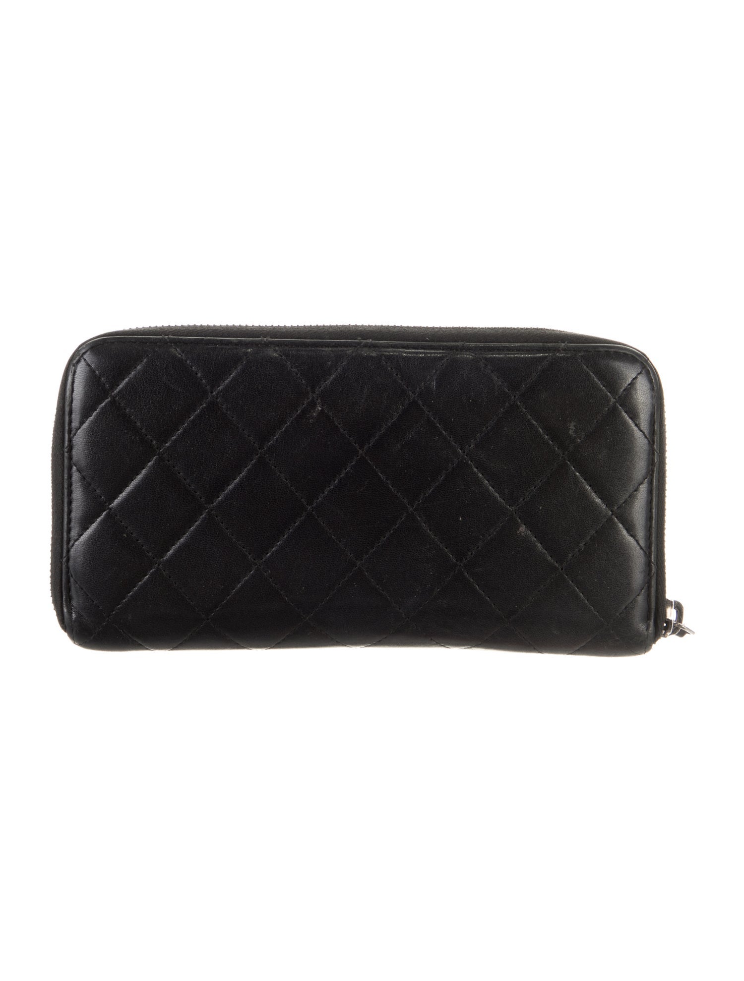 Chanel 2012 Interlocking CC Logo Continental Wallet