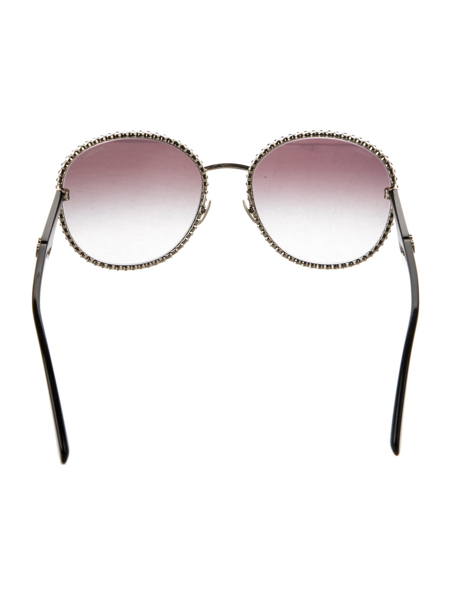 Chanel Interlocking CC Logo Oversize Sunglasses