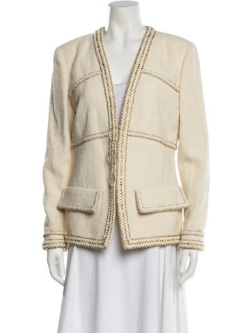 Pre-owned Chanel 2017 Paris-cosmopolite Jacket In Neutral