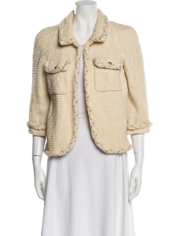 Pre-owned Chanel Vintage 2007 Jacket In Neutral