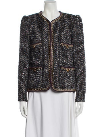 Pre-owned Chanel 2021 Les Château Des Dames Jacket In Blue