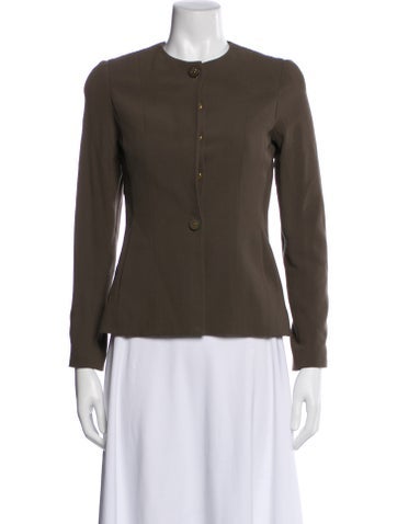 Pre-owned Chanel Vintage 1994 Evening Jacket In Green