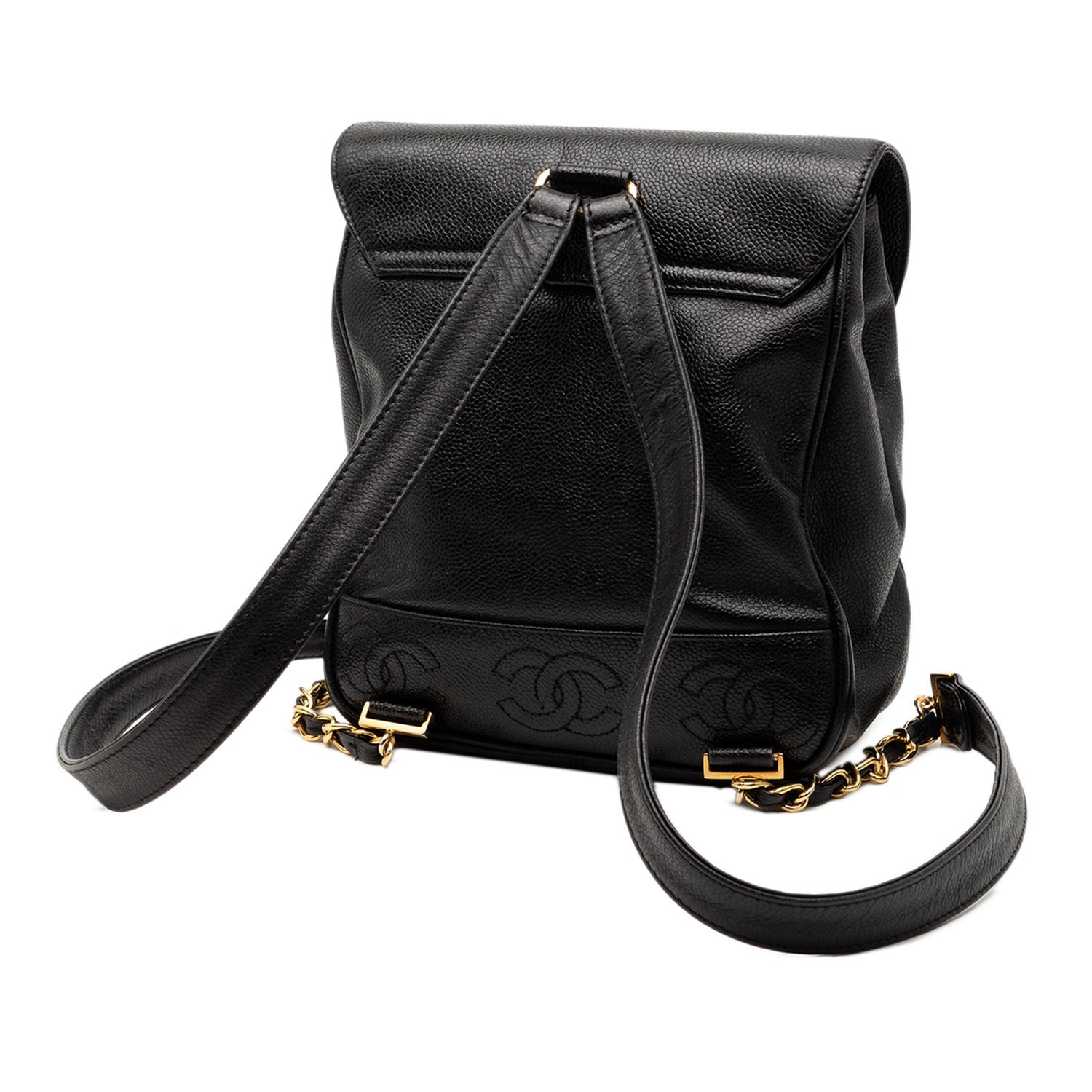 Chanel Caviar Triple CC Backpack