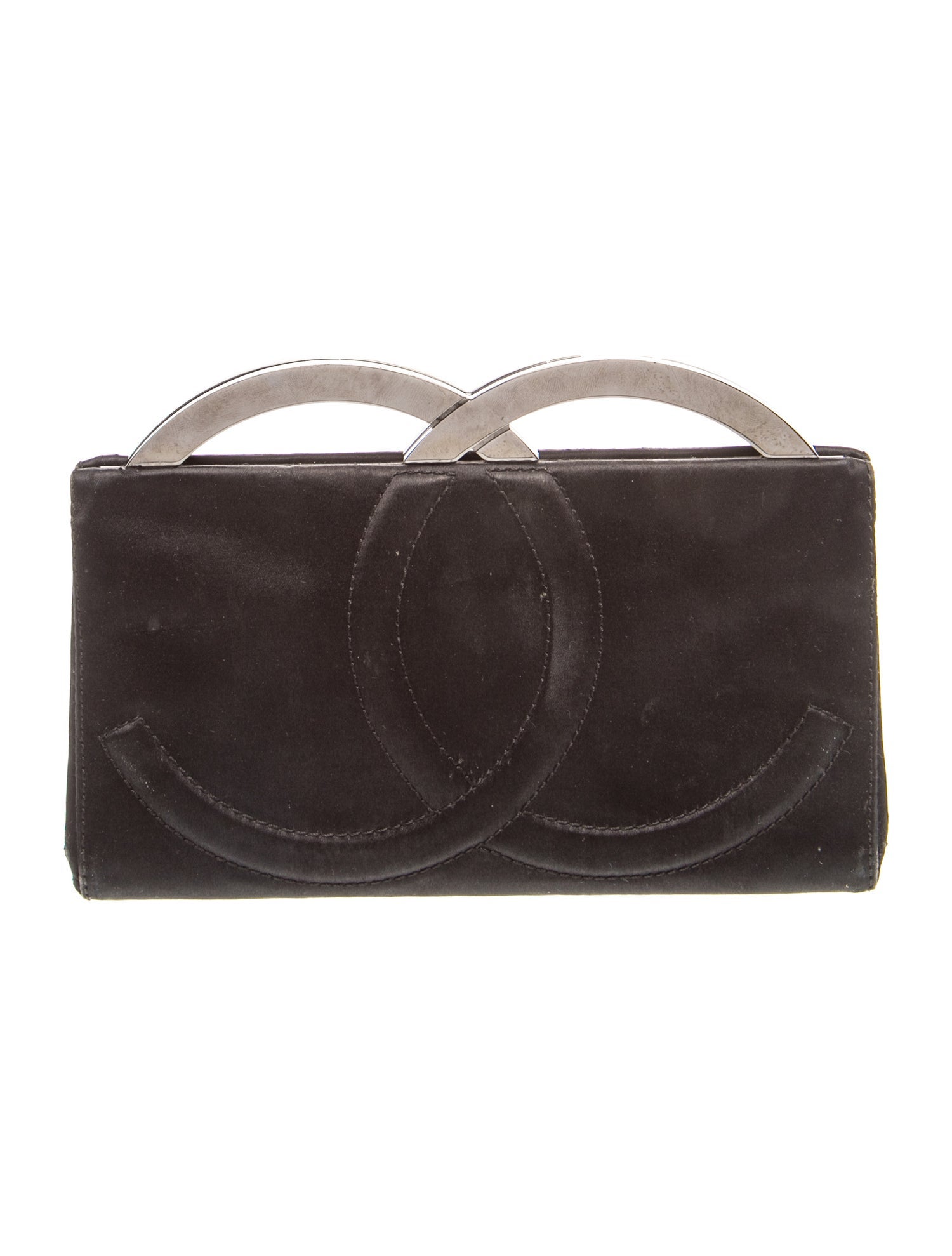 Chanel Satin CC Clutch