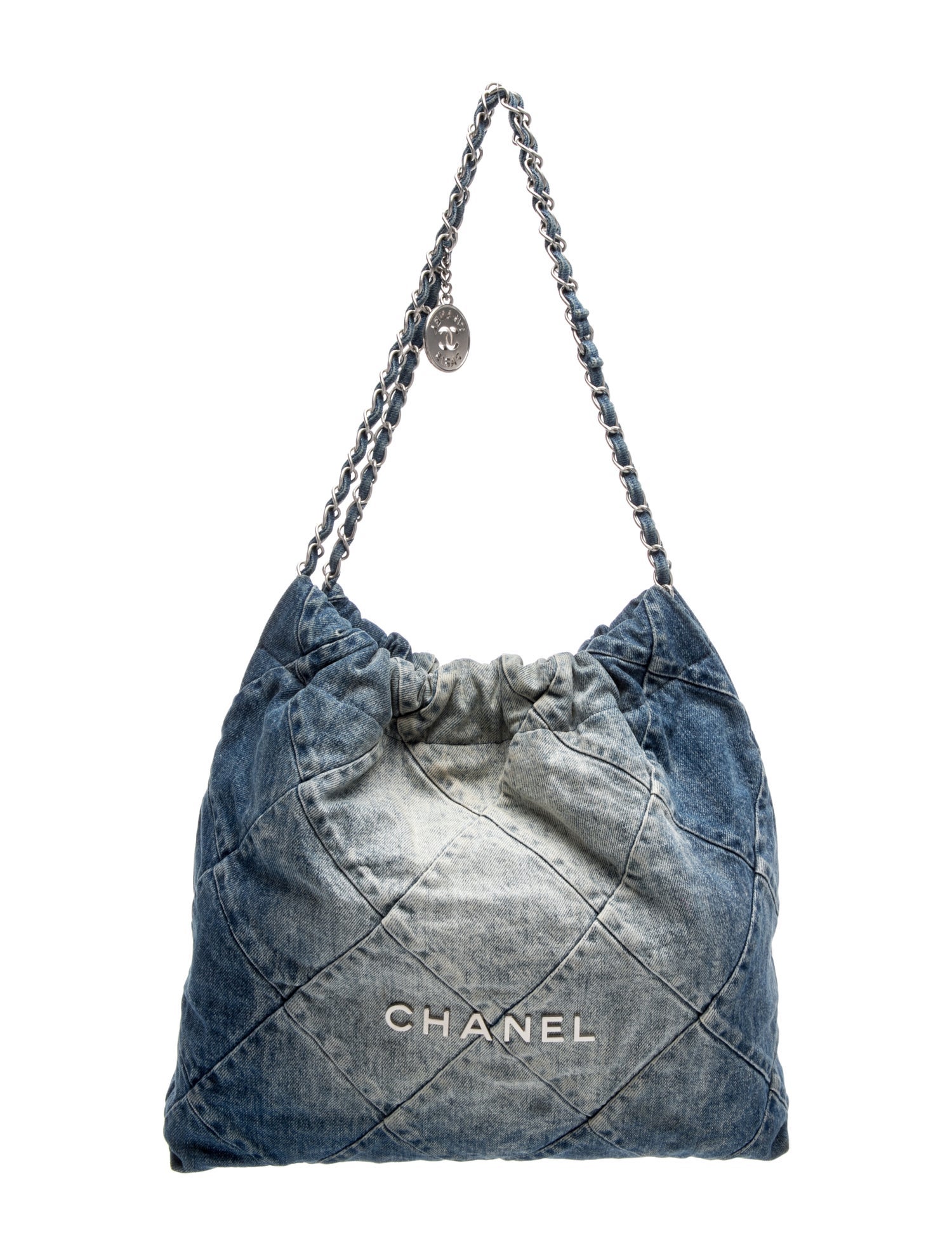 Chanel Denim 22 Hobo
