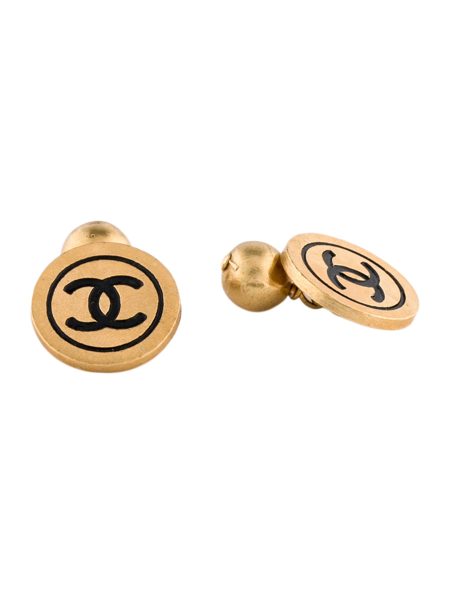 Chanel Vintage CC Cufflinks