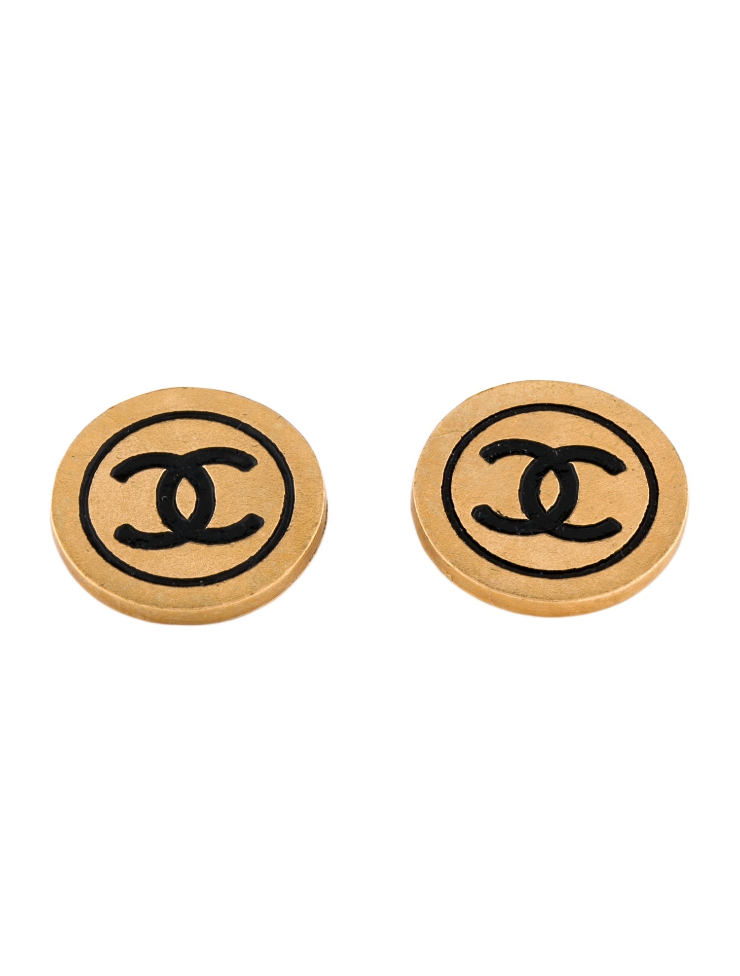 Chanel Vintage CC Cufflinks
