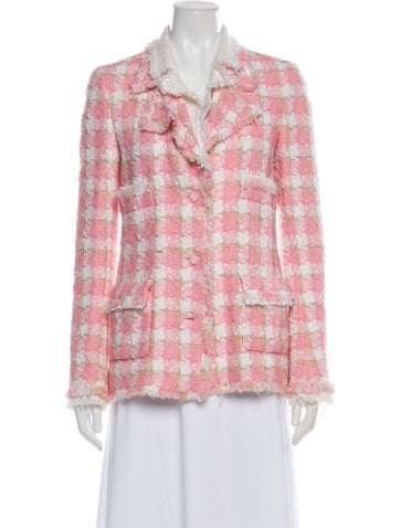 Pre-owned Chanel Vintage 2004 Blazer In Pink