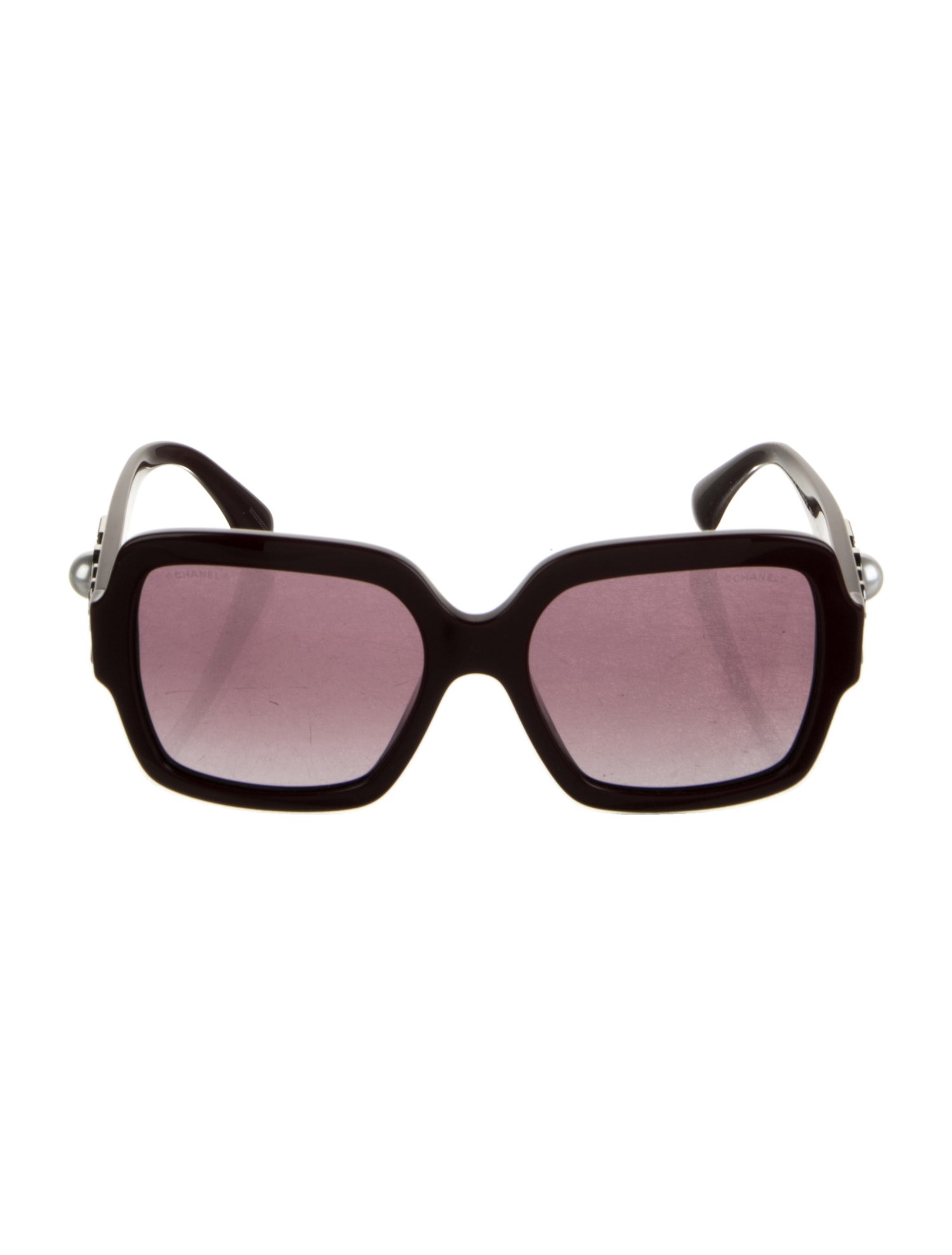 Chanel Interlocking CC Logo Square Sunglasses