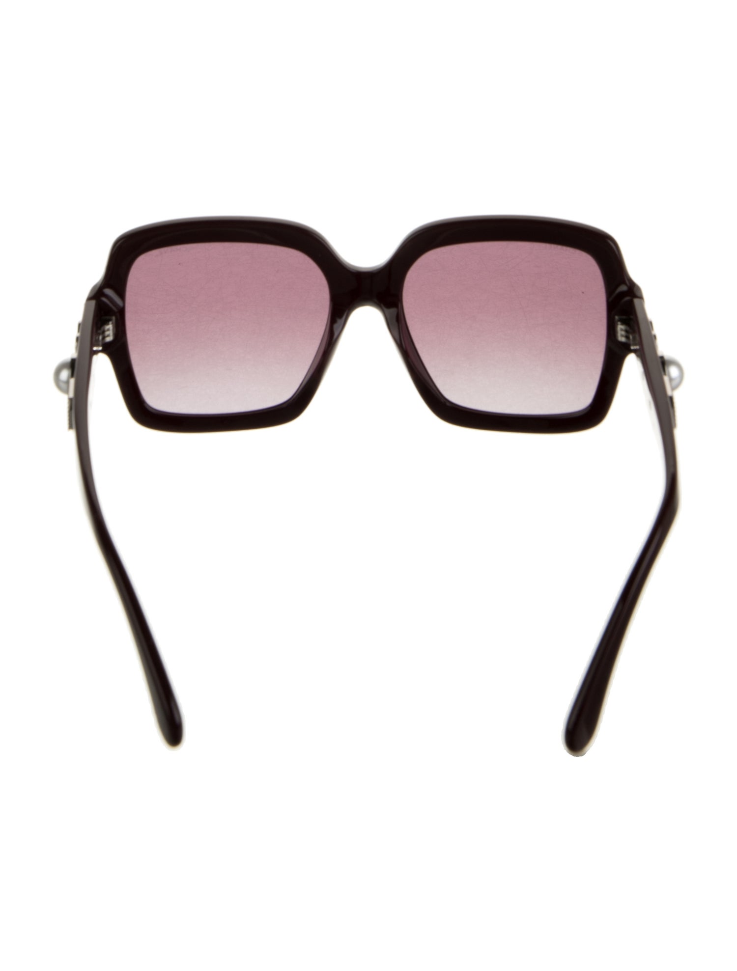 Chanel Interlocking CC Logo Square Sunglasses