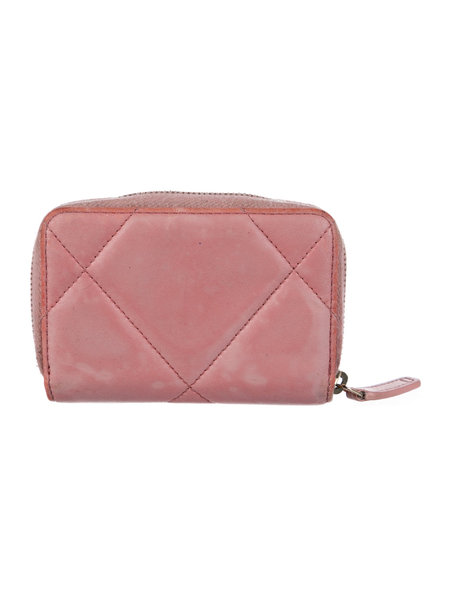 Chanel Interlocking CC Logo Lambskin Wallet