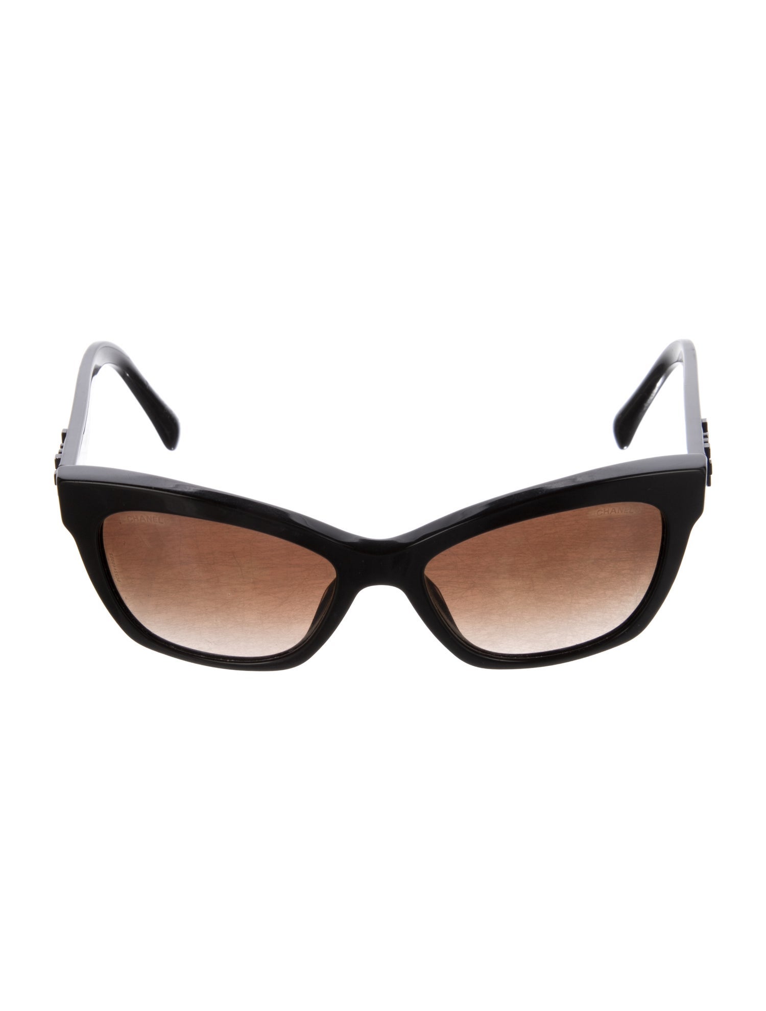 Chanel Brick Interlocking CC Logo Sunglasses