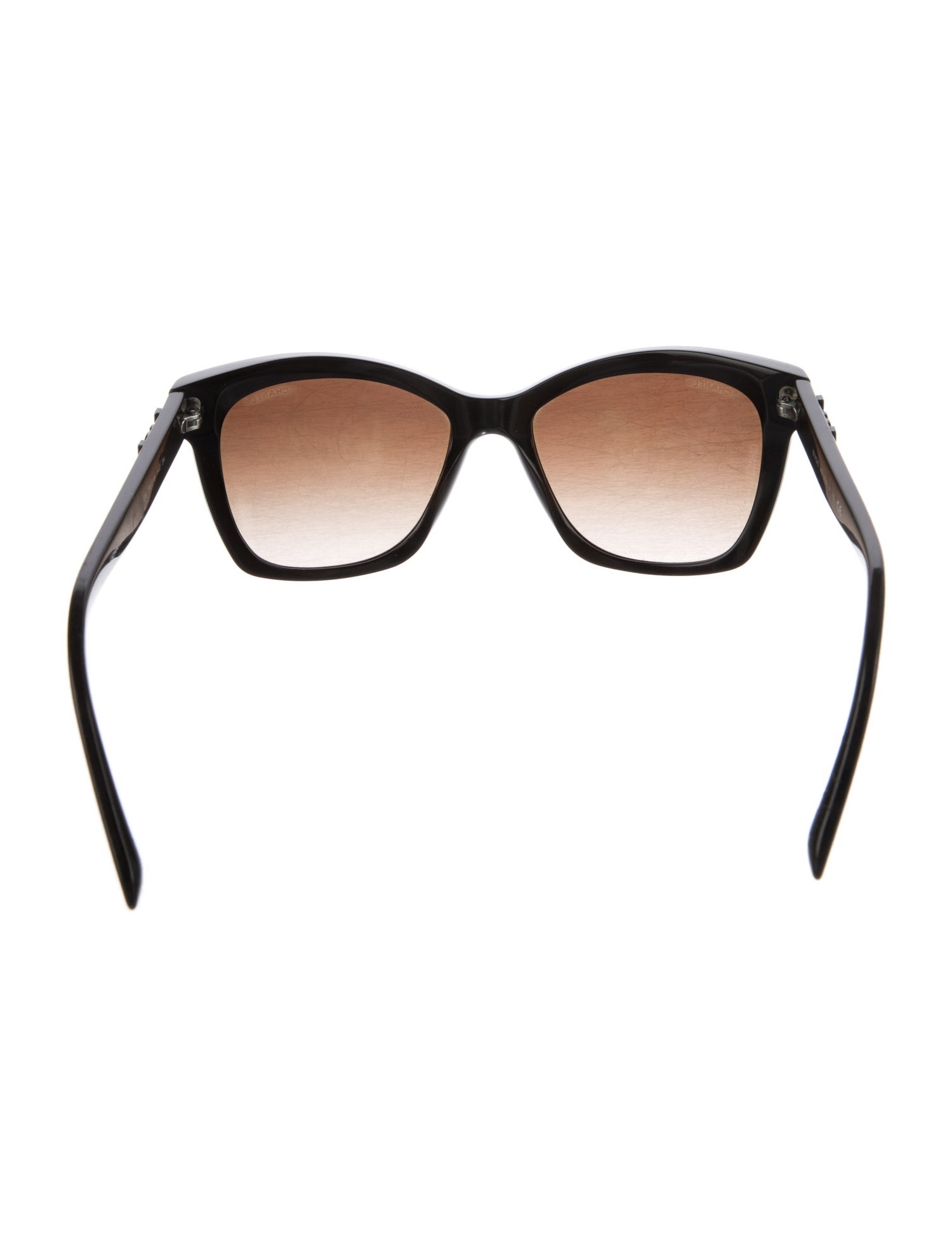 Chanel Brick Interlocking CC Logo Sunglasses