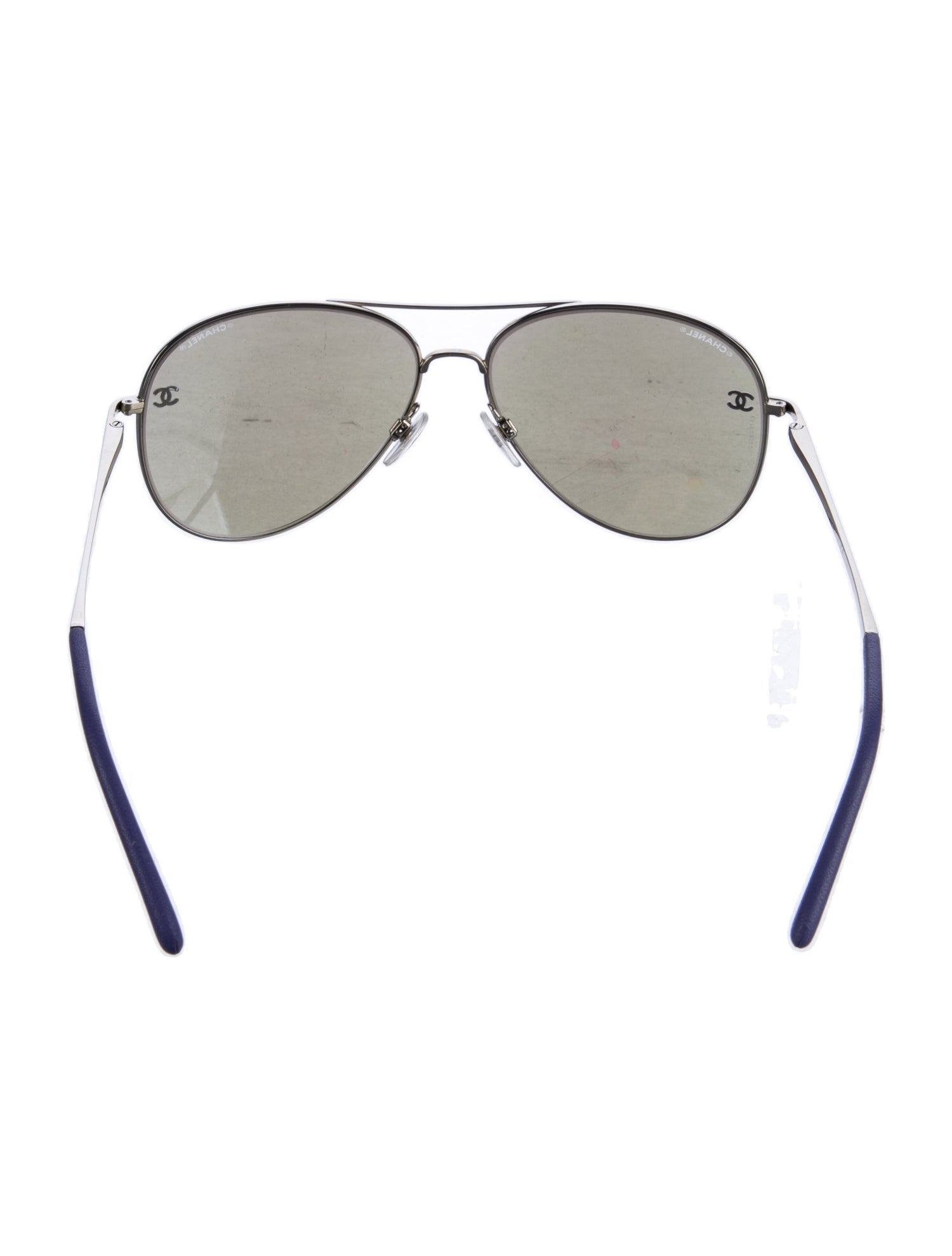 Chanel Interlocking CC Logo Aviator Sunglasses