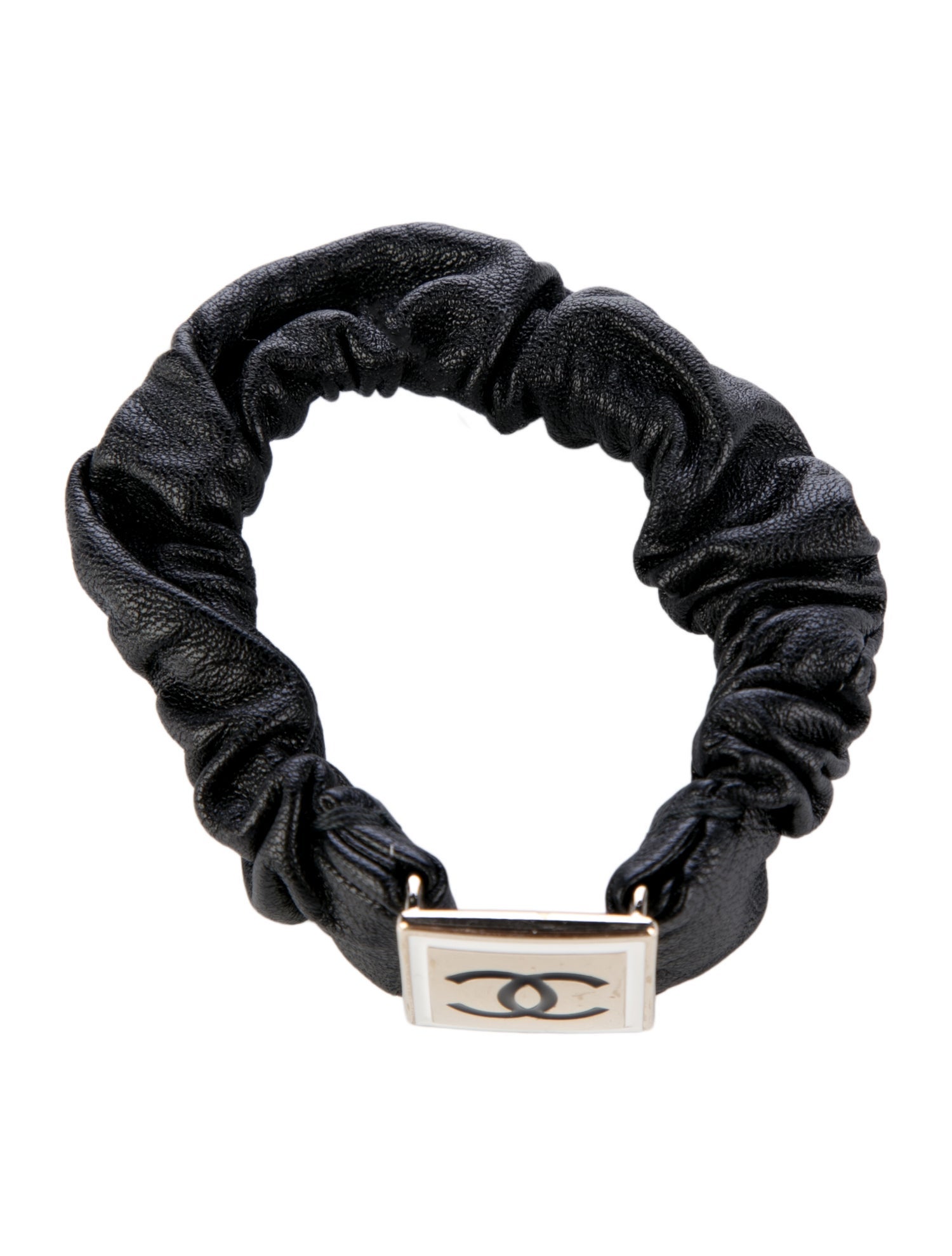 Chanel CC Hair Scrunchie