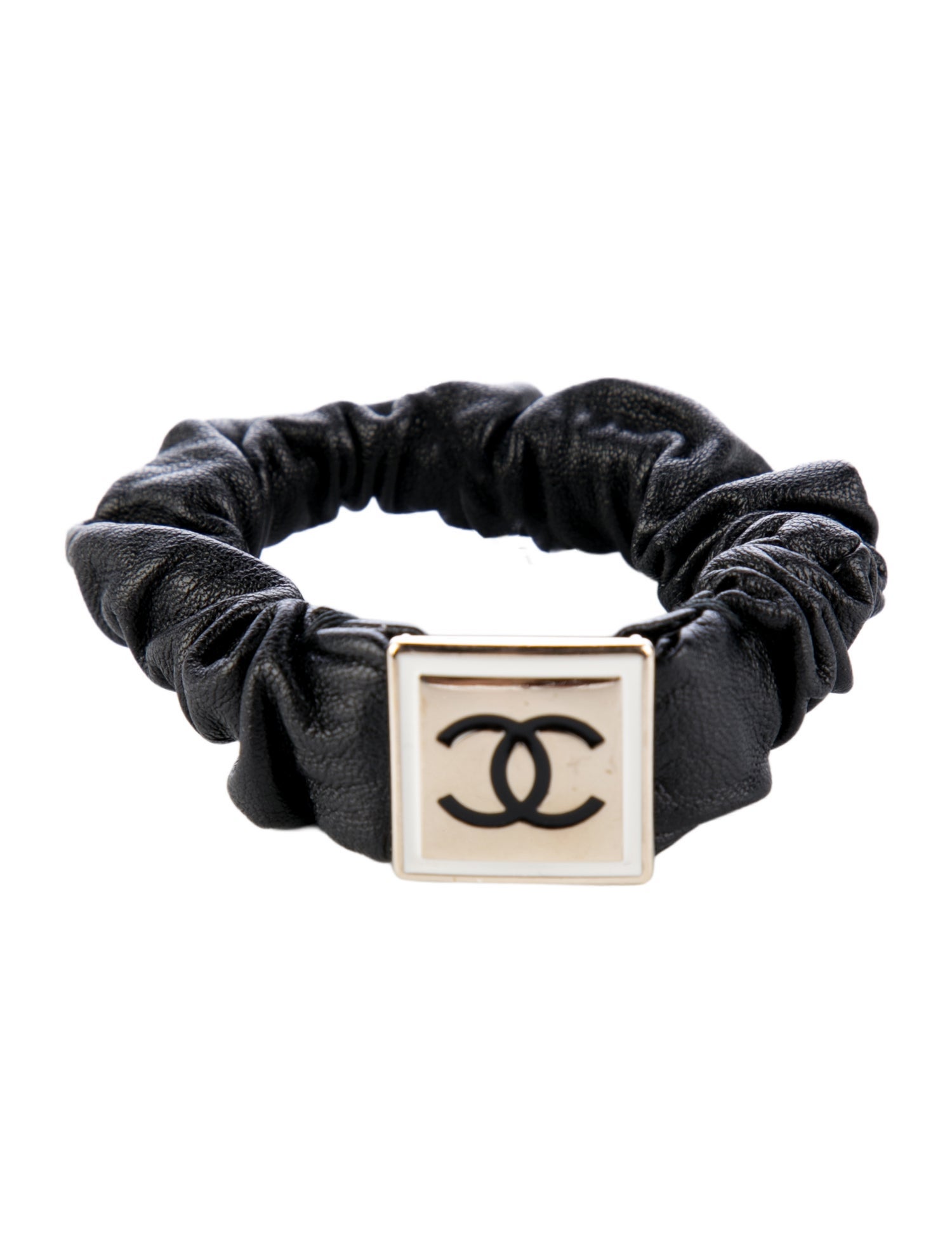 Chanel CC Hair Scrunchie