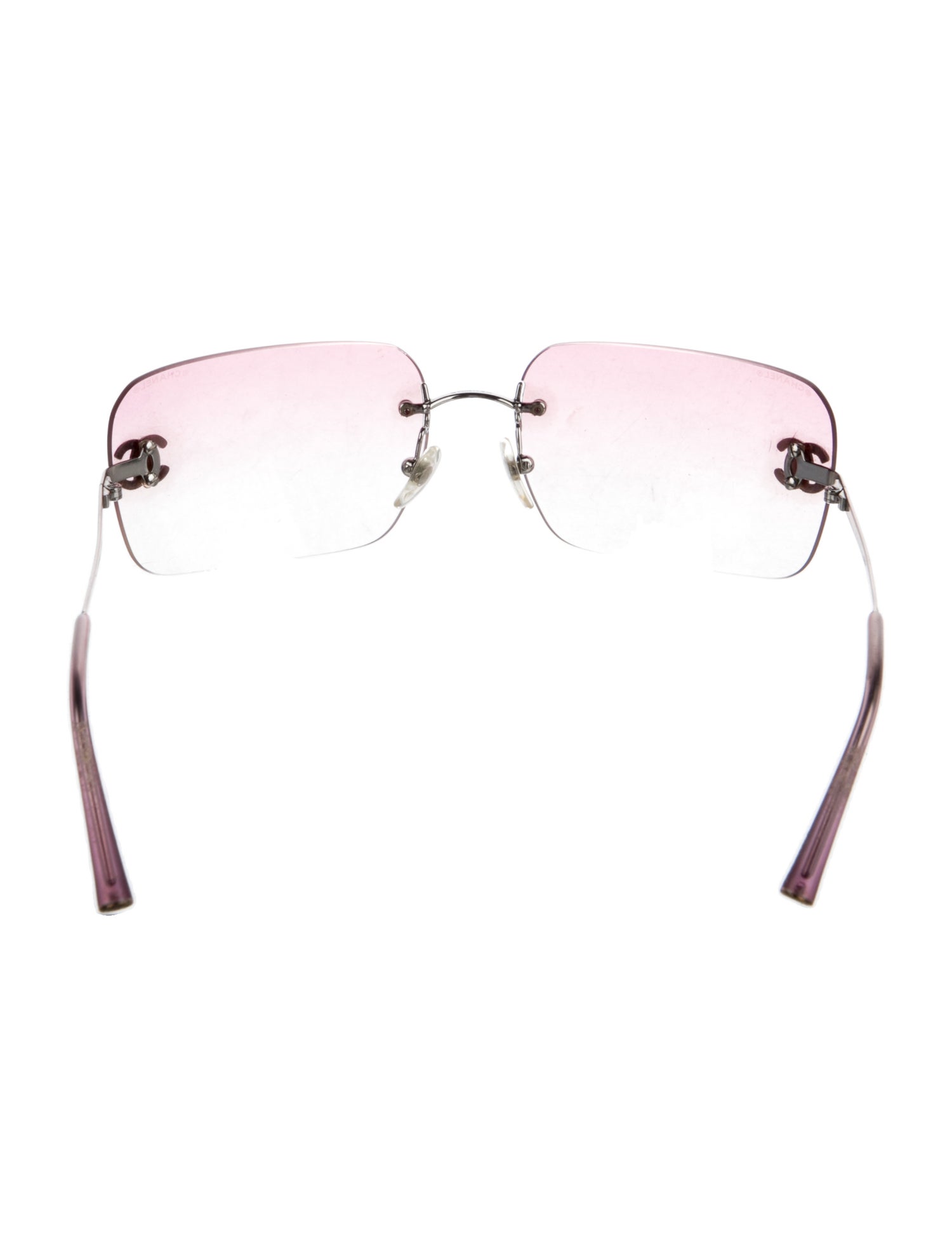 Chanel Interlocking CC Logo Square Sunglasses