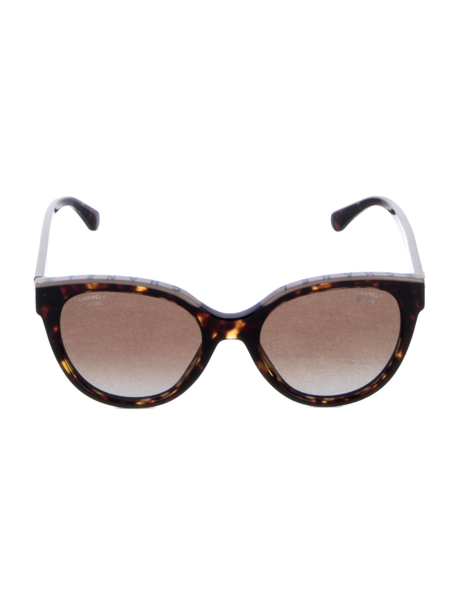 Chanel Interlocking CC Logo Cat-Eye Sunglasses