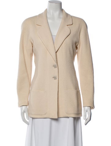 Pre-owned Chanel Vintage 1999 Blazer In Neutral