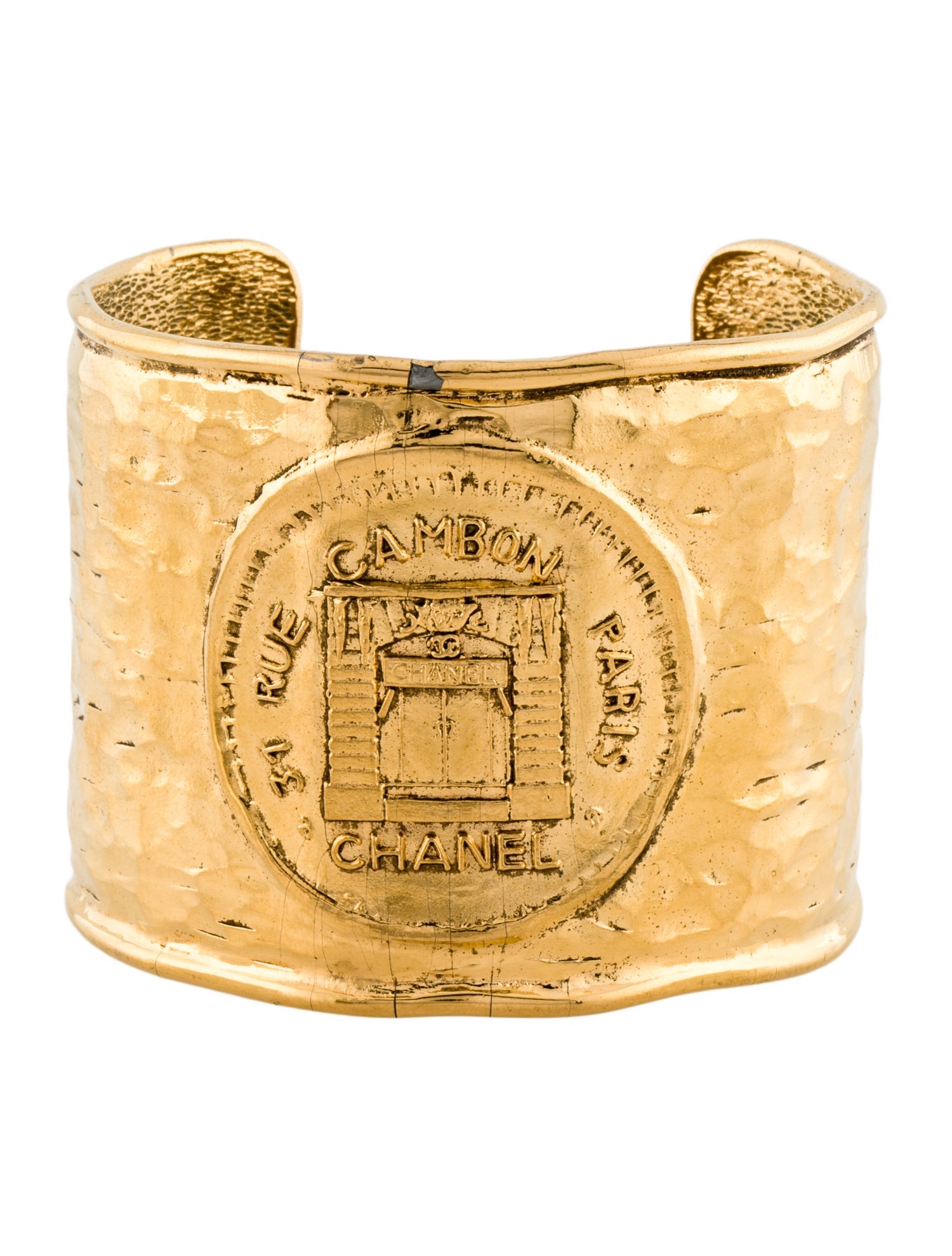 Chanel Vintage 31 Rue Cambon Cuff Bracelet