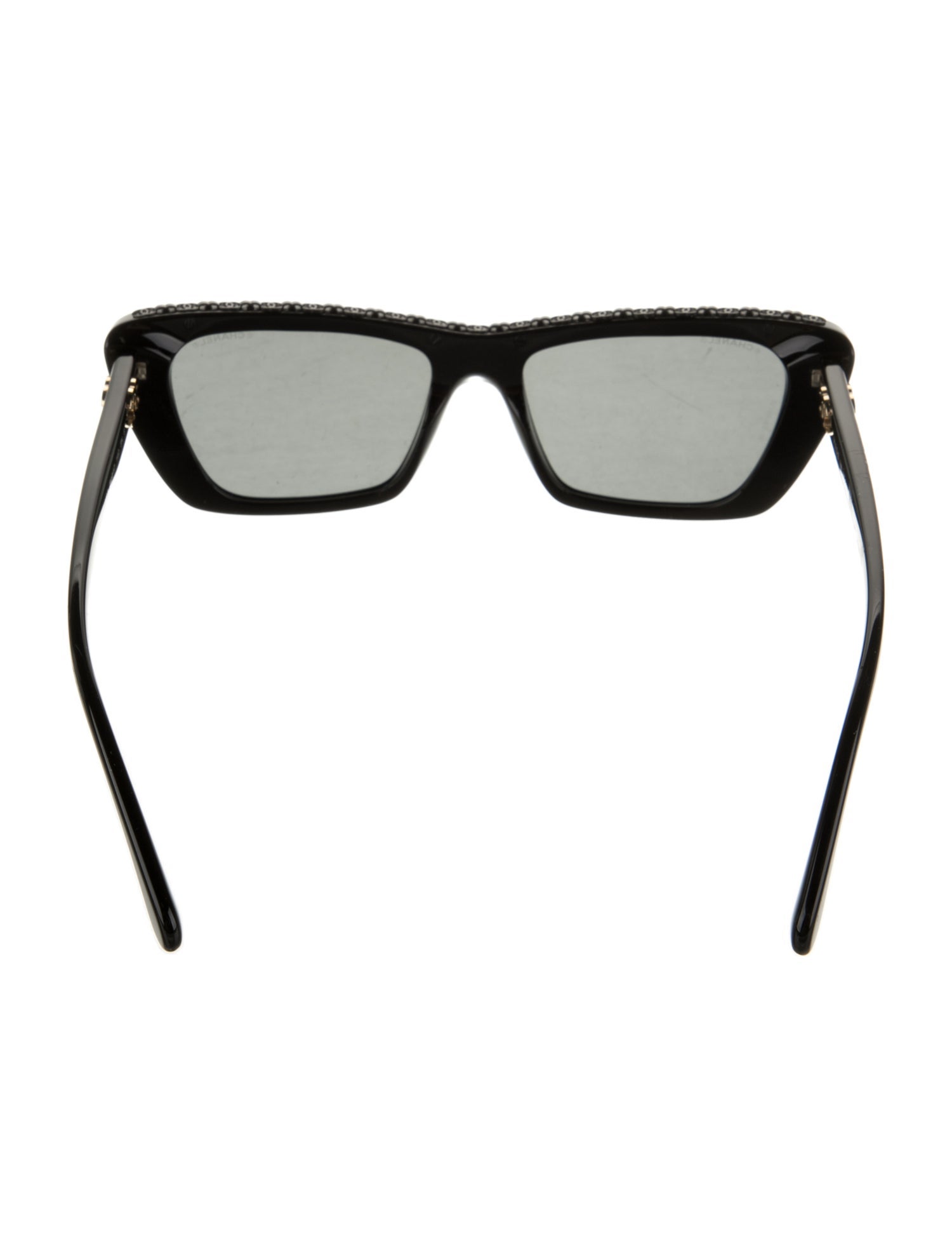Chanel Interlocking CC Logo Cat-Eye Sunglasses