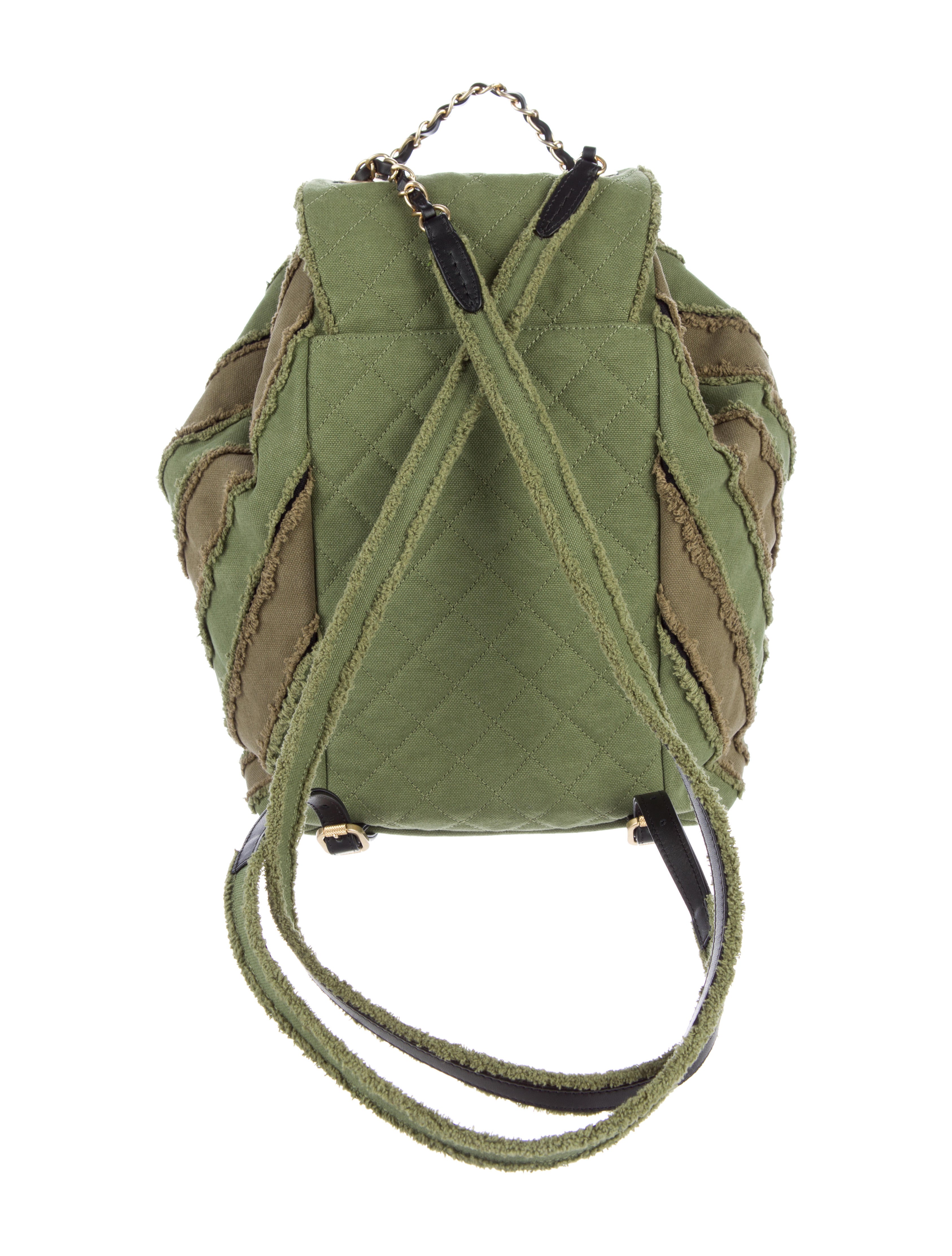 Chanel 2017 Canvas Twist Backpack w/ Tags Handbags CHA141993 The