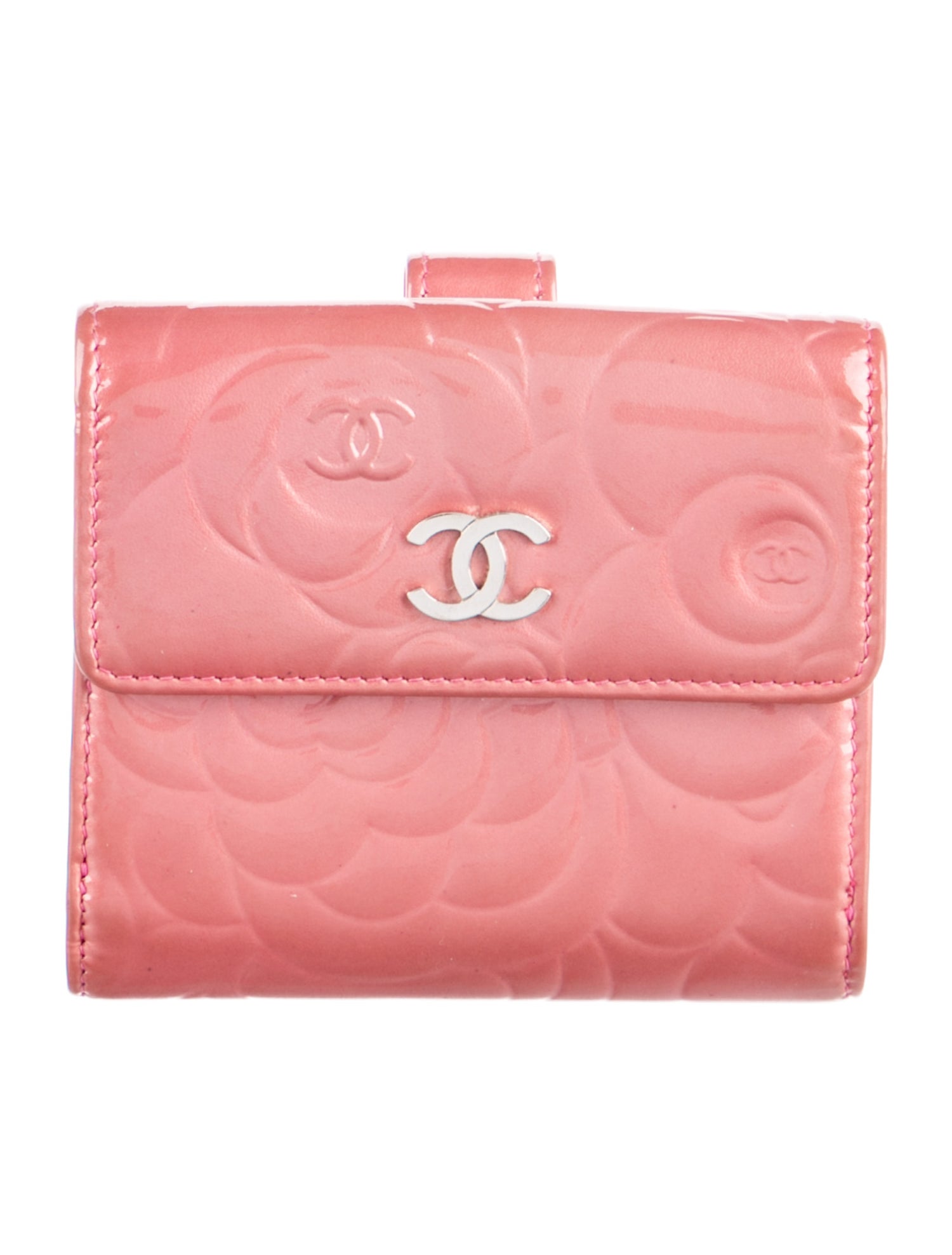 Chanel 2011-2012 Camellia Compact Compact Wallet