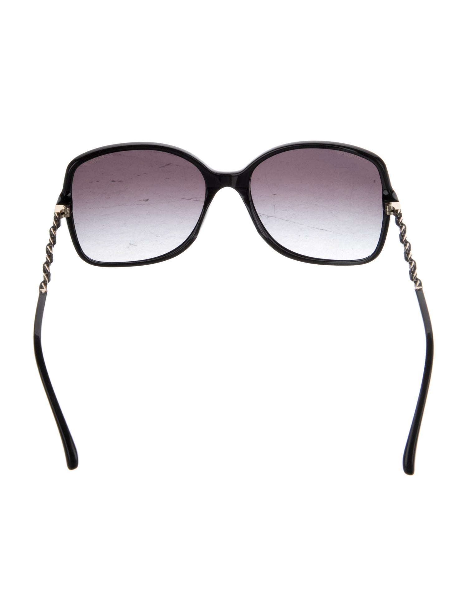 Chanel Interlocking CC Logo Oversize Sunglasses